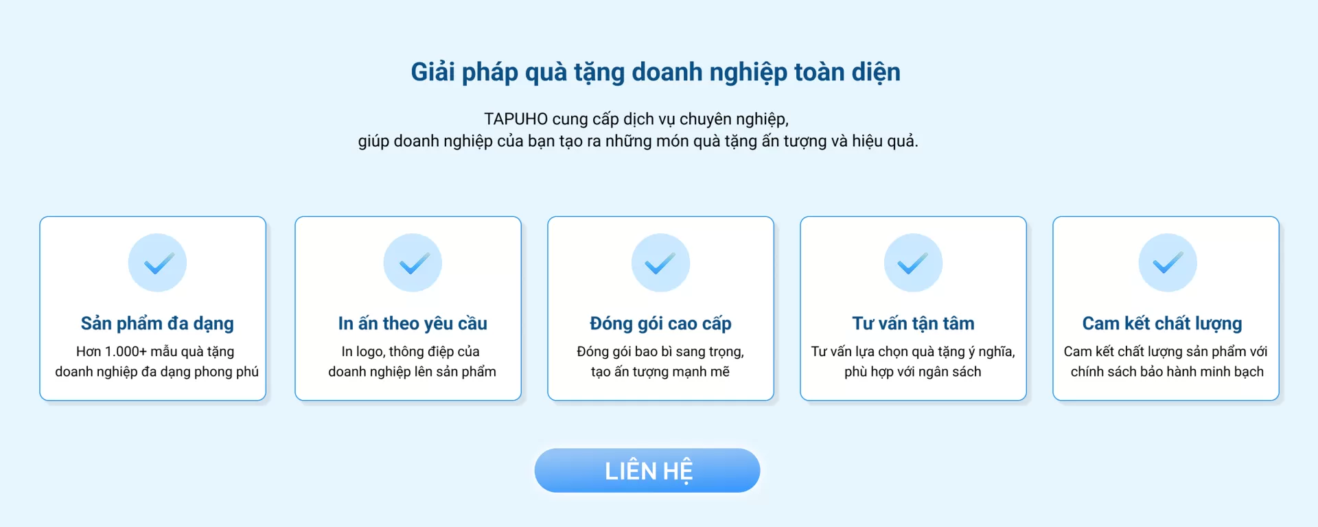 Giải pháp quà tặng cho doanh nghiệp