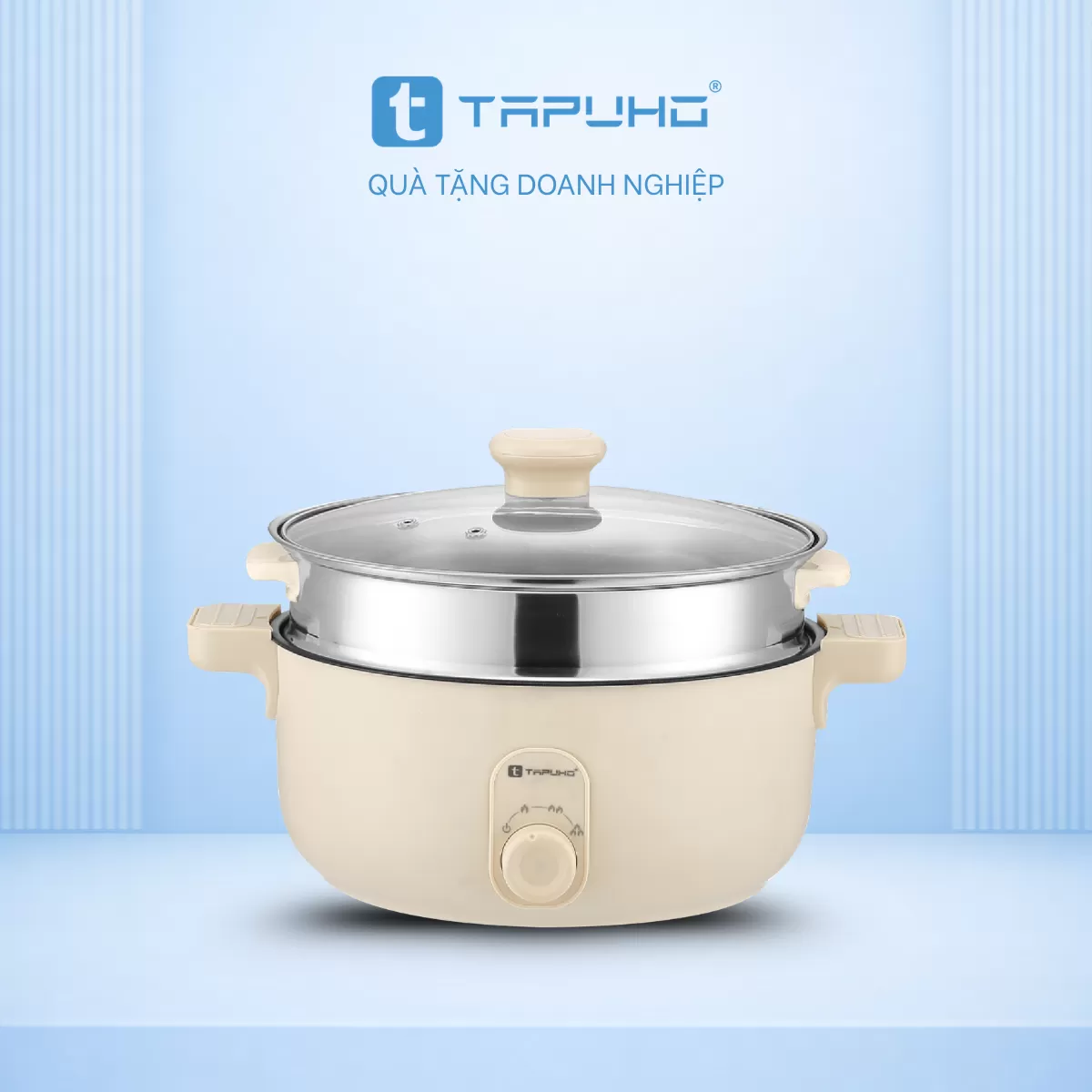 NỒI LẨU NƯỚNG HẤP 2 TẦNG TAPUHO TMP99