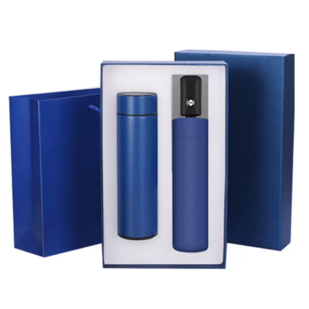 Set quà tặng bình nước và ô