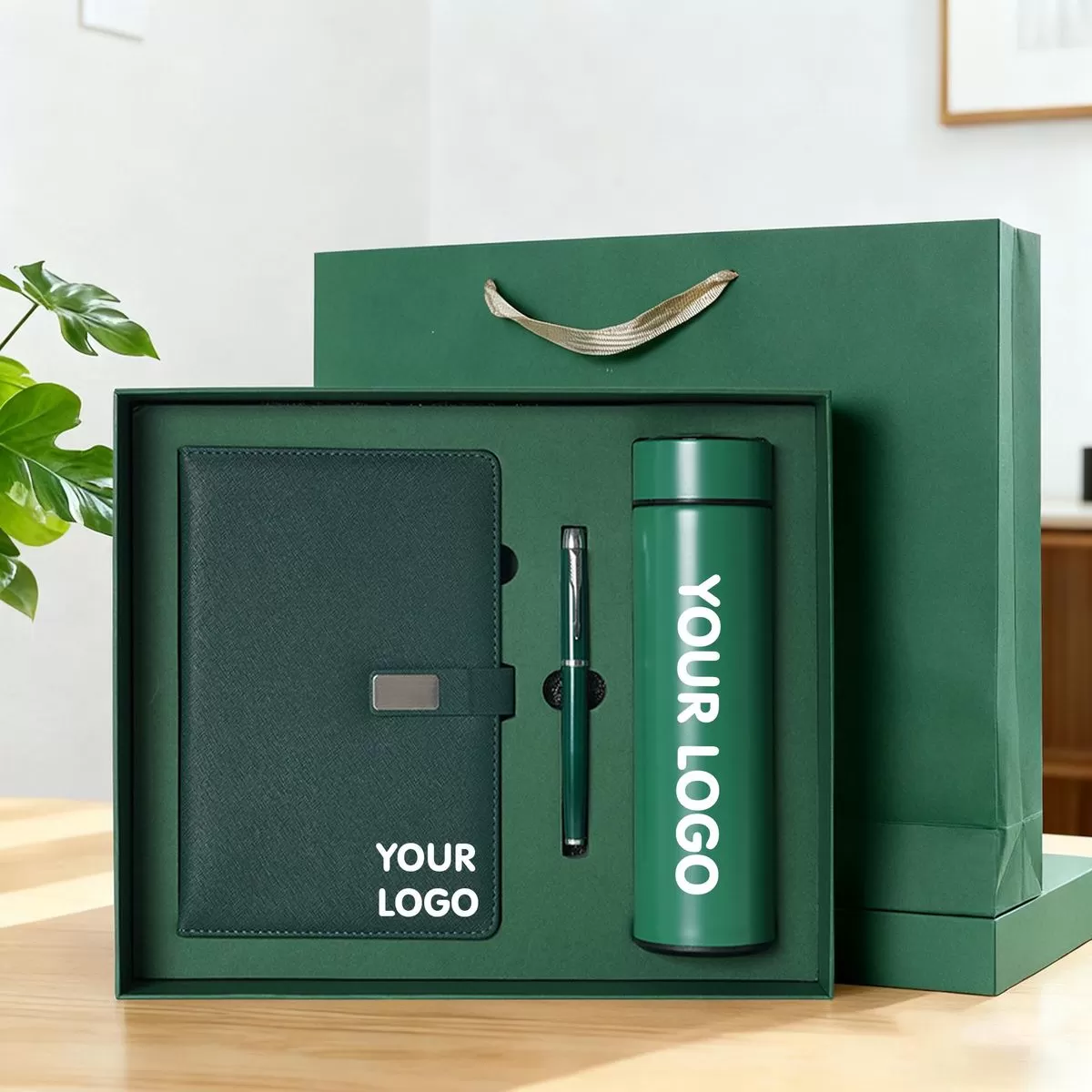 Set quà tặng sổ bút bình giữ nhiệt 3