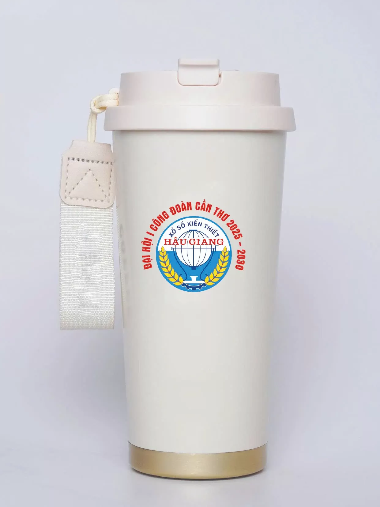 Bình giữ nhiệt in logo tặng hội nghị